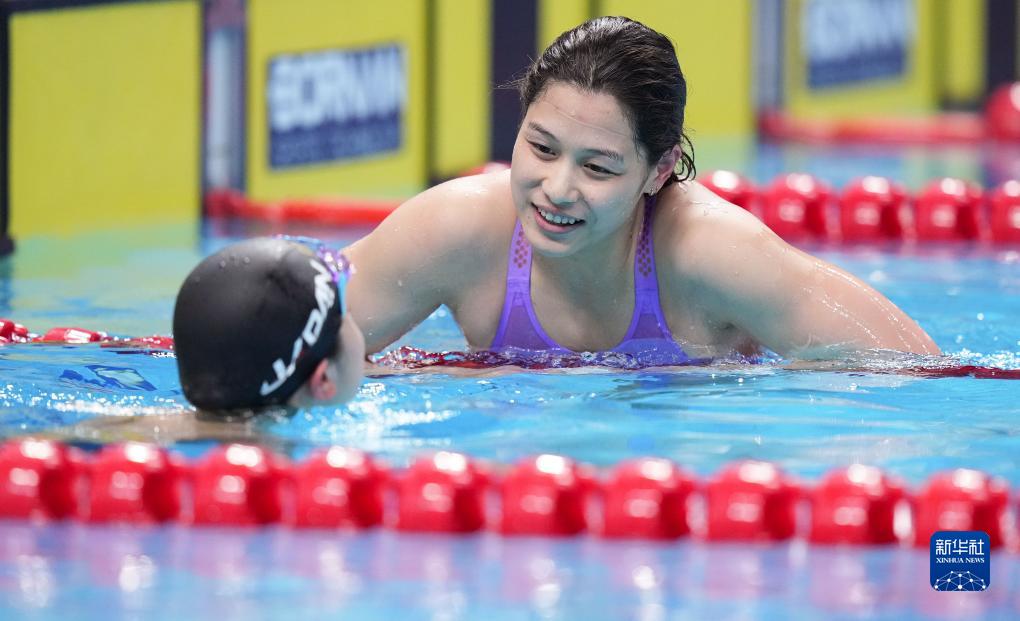 游泳――女子400米個(gè)人混合泳決賽：余依婷奪冠(圖4)