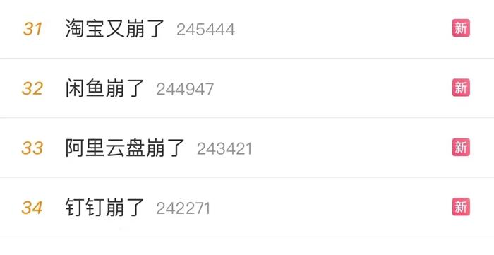 阿里全系產品“崩了”？阿里云相關工作人員回應