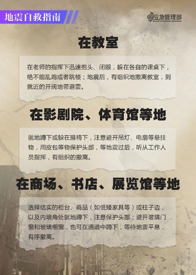 地震來了，收到預警信息后如何避險？自救指南請收藏→(圖10)