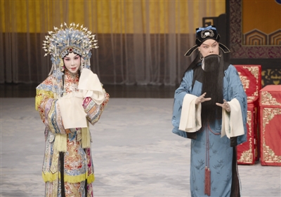 天津市青年京劇團演繹《趙氏孤兒》