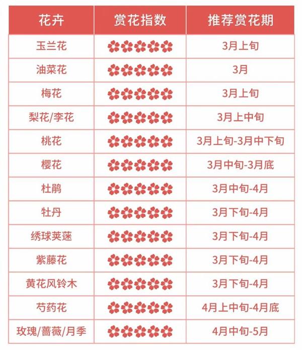 2024成都春花觀賞指數