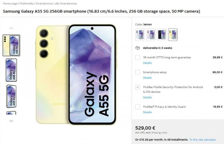 售價(jià)搶先爆！三星Galaxy A35 5G、A55 5G未發(fā)布先上市(圖1)