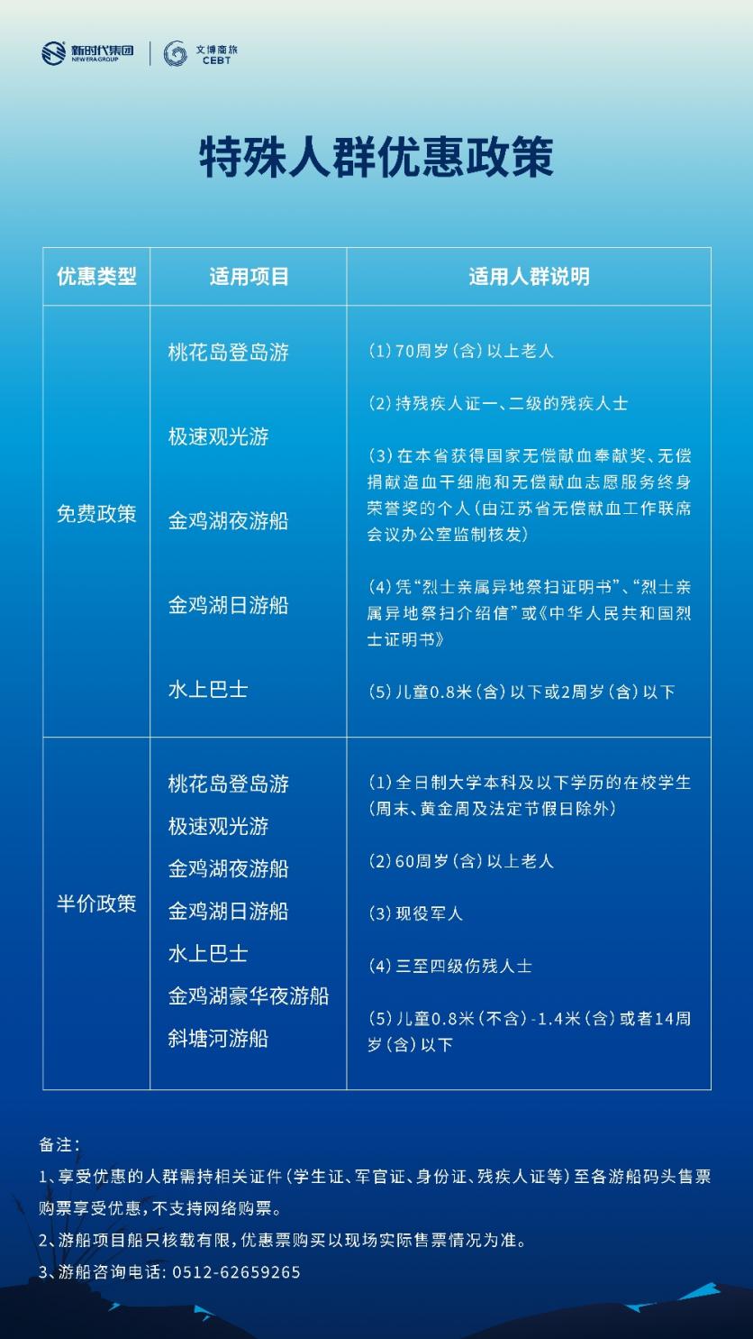 2024金雞湖游船門票優惠政策最新