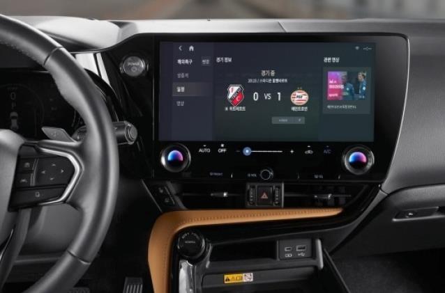 LG Uplus Sporki將應用于豐田汽車信息娛樂系統(tǒng)(圖1)