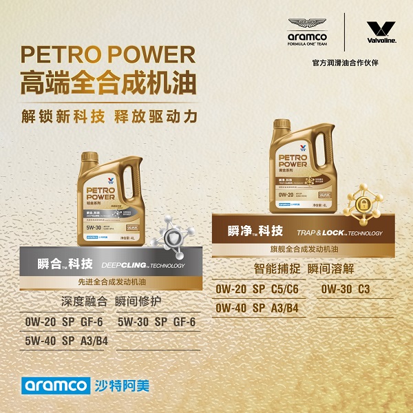 勝牌全球與途虎聯合推出高端全合成機油PETROPOWER（奢金和鉑金系列）(圖2)